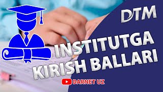 Otish ballari 2020 institutga yani OTM ga kirish ballarini bilish [upl. by Aliuqet]