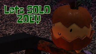 How to SOLO ZOEY Contract  Tower Heroes Roblox  Halloween Event 2024 [upl. by Olivie877]