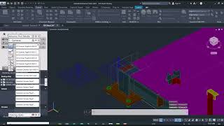 Learn Advance Steel  Generating BOM of selected parts on GA Drawing [upl. by Hatnamas296]