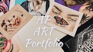 My AP ART Portfolio  AP ART DRAWING  How I Got a 5 [upl. by Eyatnod]