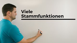 Stammfunktionen warum plus C Integration Mathematik  Mathe by Daniel Jung [upl. by Nyluqcaj577]