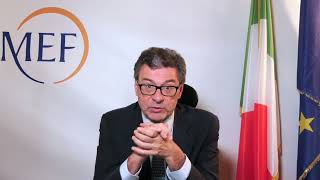 Giorgetti al Festival delle regioni e delle provincie autonome [upl. by Ellac260]