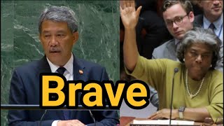 Malaysia Foreign Minister’s allout attack on US for abusing veto power in UN  Janta Ka Reporter [upl. by Niliram]