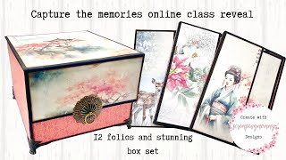 Capture the memories online class reveal 12 boxed folios [upl. by Jr824]