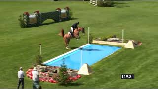 William Funnell and Equine America Billy Diamo Hickstead Derby 2023 [upl. by Neemsay]