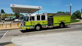 Yeadon Fire Company Engine 16 Responding and Returning 7119 [upl. by Llerrah]