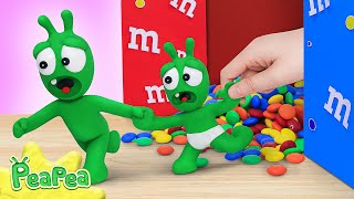 Pea Pea Rescues Little Brother Lost in the Candy Maze  Educational Videos for Kids  Pea Pea [upl. by Dean192]