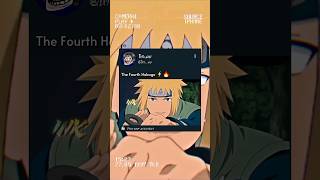 First Hokage Meets the fourth hokage ⚡️🔥🗿 shorts naruto anime [upl. by Sikras]