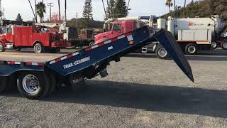 2004 TrailEze TE70HT 48 Equipment Trailer With Pony Motor For Sale I CharterTruckscom  u11427 [upl. by Agnes738]