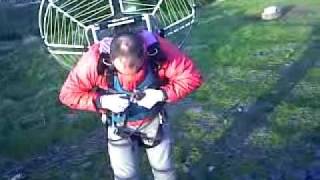 Paramotor DK Whisper Plus With An Apco Thrust HP Wing Polo Pitch Waringstown [upl. by Dumm]