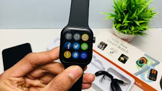 T100 PLUS SMARTWATCH FULL REVIEW🔥🔥SERIES 7 SMART WATCH 😍 [upl. by Kerrin]