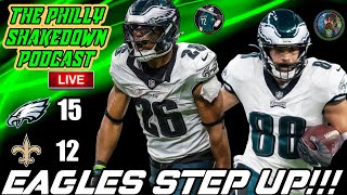 The Philly Shakedown Podcast  Eagles Beat Saints  HUGE WIN [upl. by Gualterio]