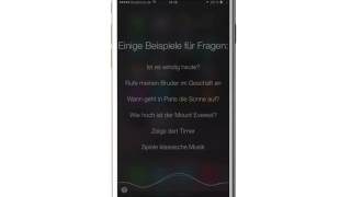 iPhone iPad Anleitung DisplayHelligkeit via Siri regeln [upl. by Vanessa]