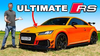 Audi TT RS Iconic Edition review The end of an era [upl. by Annovoj]