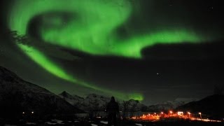 Northern Lights Soundtrack 230 Feet Above Ground Aurora Borealis Pops and Claps [upl. by Biamonte]