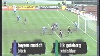 1997 December 10 Bayern Munich 0Gothenburg 1 Champions LeagueGroup Phasempg [upl. by Nilam]