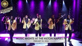 MUSIC NIGHTS AT THE HILTON TEMPTATIONS FOUR TOPS 2 25 24 [upl. by Ikciv]