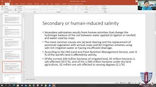 Effect of salinity stress on plants and its tolerance strategies By Dr M Arslan Ashraf GCUF [upl. by Anela]