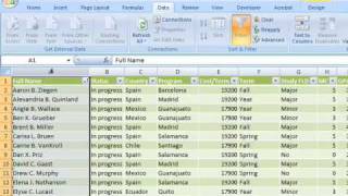 007  Excel Split one data column into multiples [upl. by Guillermo873]