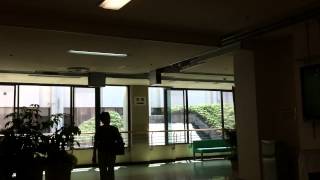 Card conveyor at yamanashi university hospital 山梨大学医学部 [upl. by Alletsirhc]