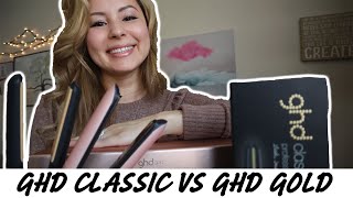 New GHD Gold vs GHD Classic  Which one curls and straightens best [upl. by Haral]