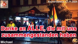 Danke an ALLE die mit uns zusammengestanden haben  Michael [upl. by Rasla]