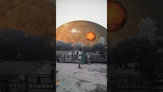 Solar system size in perspective Oppressive universe😲💥🌌shorts shortvideo vfx 3d solarsystem [upl. by Eeldivad777]