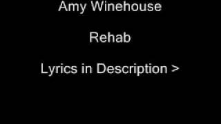 AMY WINEHOUSE REHAB [upl. by Mannie665]