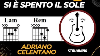 Si è spento il sole  Tutorial Chitarra  Accordi [upl. by Nolyaw]