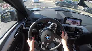 BMW X3 xDrive20d POV Test Drive by Giulia [upl. by Joann]