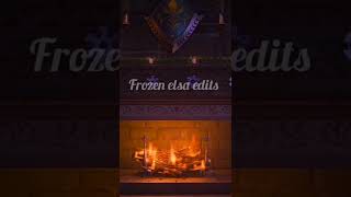 Arendelle castle yule log  trailer shorts  Frozen elsa edits [upl. by Faydra]