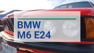 BMW M6 e24  Japanese Car Auction [upl. by Nelhsa]