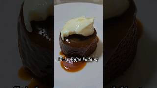 Sticky Toffee Pudding 🇬🇧 shorts stickytoffeepudding datespudding britishfood [upl. by Adnilec]