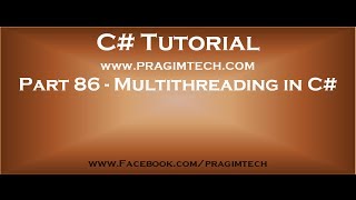 Part 86 Multithreading in C [upl. by Ahsito]