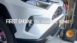 DIY  Toyota RAV4 Engine Oil Change [upl. by Naitsirk]