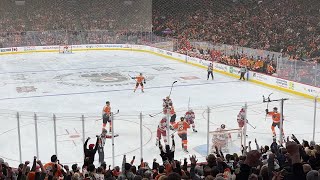 Philadelphia Flyers BLAST ZONE Goal Horn LIVE [upl. by Nosille37]