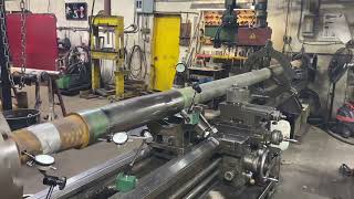 Prop shaft at high speed in lathe [upl. by Starobin]