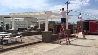 Heartland Pergolas Roof Installation [upl. by Leveroni315]