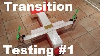 RC VTOL Transition Testing 1 [upl. by Sadie44]