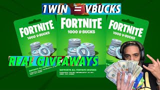 FORTNITE CUSTOMS V BUCKS GIVEAWAYS FASHION SHOW LIVE FORTNITE ITEM SHOP [upl. by Calesta]