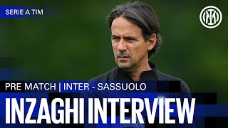 INTER vs SASSUOLO  PREMATCH INTERVIEW 🎙️⚫🔵 [upl. by Anirdna]