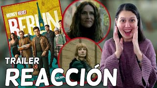 REACCIÓN al Trailer Oficial de BERLIN La Casa de Papel  ¿Listos para el próximo robo [upl. by Zena]