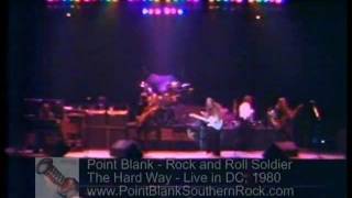 Point Blank  Rock and Roll Soldier live in DC 1980 [upl. by Declan217]