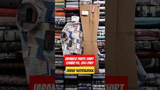 Rs850 Only Japanese Pants Shirts Combo  Mens Wear  Mens Fashion  Japanese Pants For Men [upl. by Gereld896]