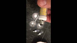 E11 Amazon Halogen Replacement Led Bulbs will not illuminate [upl. by Schofield]