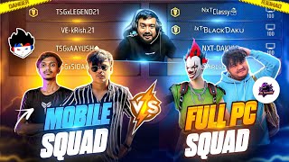 TSG Army 👽 VS Classy FF  2B Gamer 🤬   Garena Free Fire nonstop gaming pc player nxt classy [upl. by Lesna]