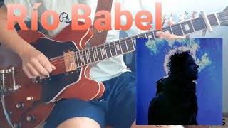 Gustavo Cerati  Río Babel en vivo mendoza 2001 Guitar Cover [upl. by Esir]