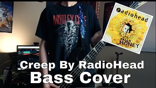 Creep By RadioHead bass coverbacking track used [upl. by Kotz121]