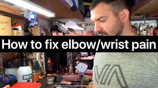 How to fix elbowwrist pain several techniques [upl. by Tedman]