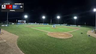 Newark Pilots 613 vs Auburn DoubleDays 106  62724  PGCBL West Divison [upl. by Eceinahs]